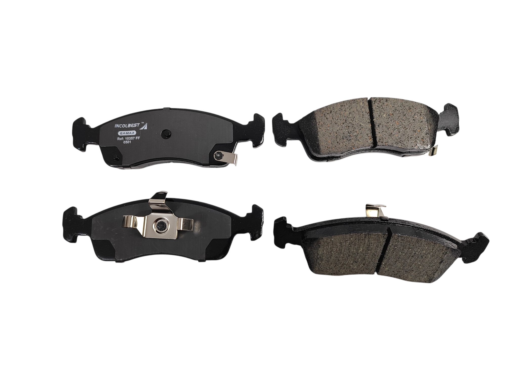 Pastillas de Frenos ref 10357 Chevrolet  Cobal 2012-2018