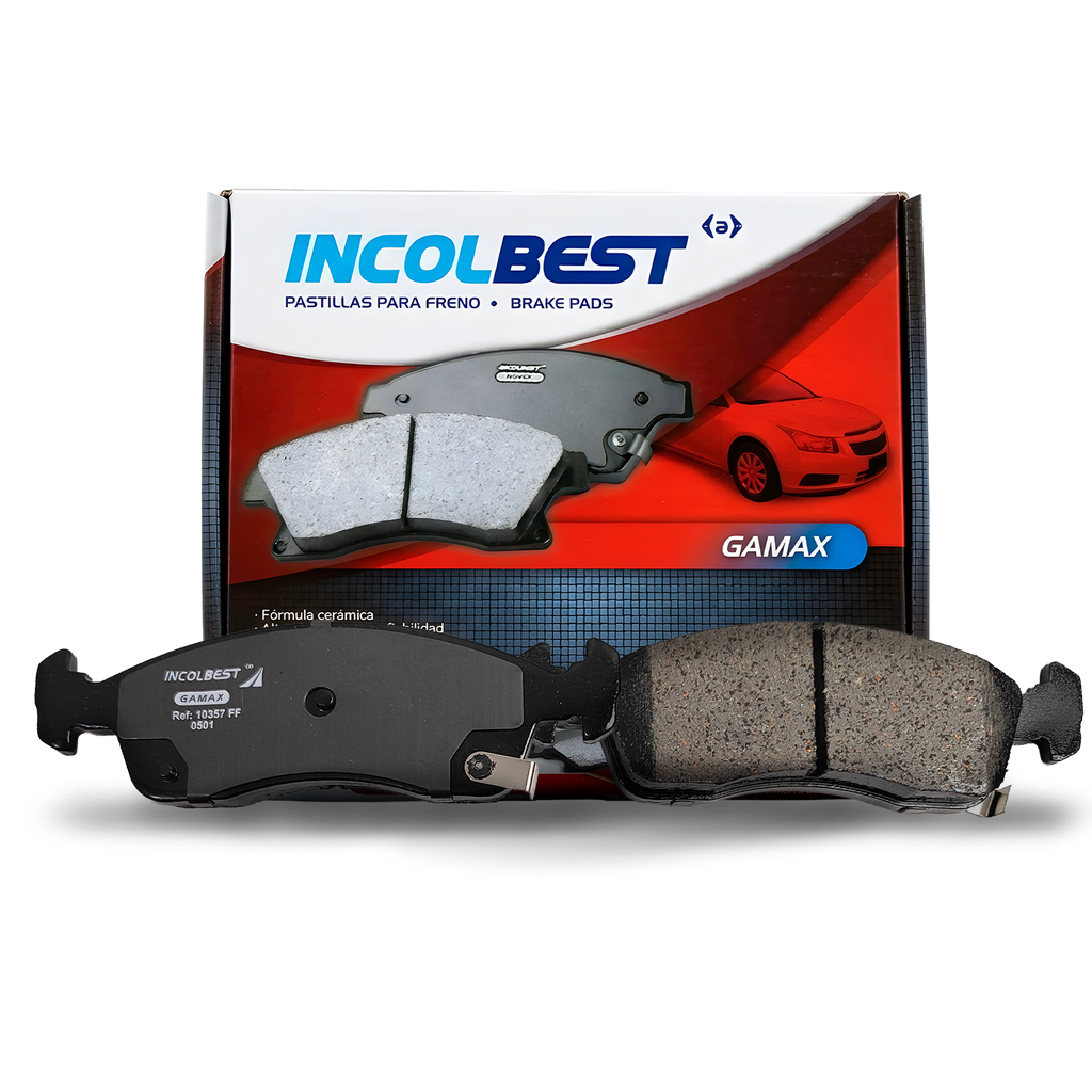 Pastillas de Frenos ref 10357 Chevrolet  Cobal 2012-2018